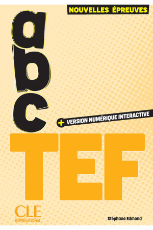 ABC TEF Livre + Version Numerique Interactive