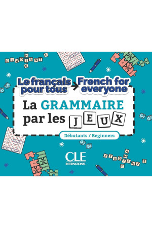 Pour Tous: La Grammaire par les Jeux A1/A2 Debutants Livre + Audio Online