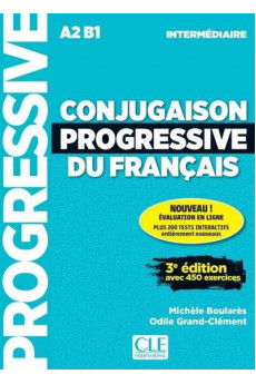 Conjugaison Progressive du Francais Int. 3Ed. Livre + Audio en Ligne & Appli