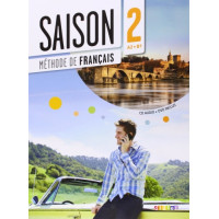 Saison 2 A2/B1 Livre + CD Audio & DVD (vadovėlis)