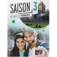 Saison 3 B1 Livre + CD Audio & DVD (vadovėlis)