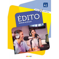 Edito A1 2016 Ed. Livre + CD & DVD (vadovėlis)*
