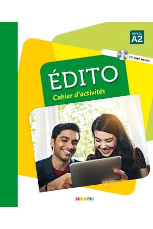 Edito A2 2016 Ed. Cahier + CD (pratybos) - Edito 2015-2018 Ed. | Litterula