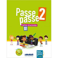 Passe-passe 2 Cahier + CD MP3 (pratybos)