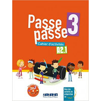 Passe-passe 3 Cahier + CD MP3 (pratybos)