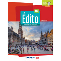 Niveau Edito B2 2022 Ed. Livre + Didier FLE App (vadovėlis)