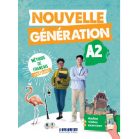 Nouvelle Generation A2 2022 Livre & Cahier + App (vadovėlis)