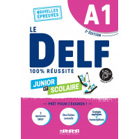 Le DELF A1 100% Reussite Junior et Scolaire 2Ed. 2022 Livre + Didier App