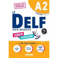 Le DELF A2 100% Reussite Junior et Scolaire 2Ed. 2022 Livre + Didier App