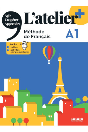 L'Atelier+ A1 Livre + Didier App (vadovėlis)