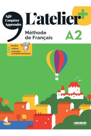 L'Atelier+ A2 Livre + Didier App (vadovėlis)
