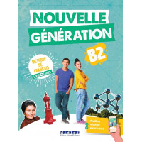 Nouvelle Generation B2 2024 Livre & Cahier + App (vadovėlis)