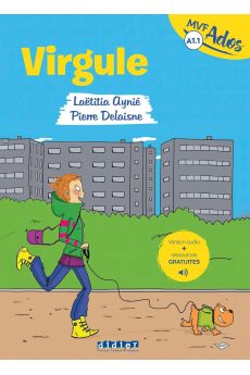 Mondes en VF Ados: Virgule Niv. A1.1 Livre + Audios
