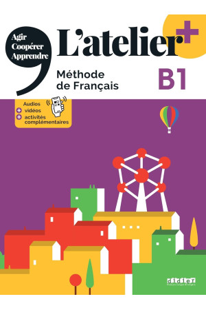L'Atelier+ B1 Livre + Didier App (vadovėlis)
