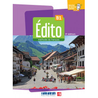Niveau Edito B1 2023 Ed. Livre + Didier FLE App (vadovėlis)