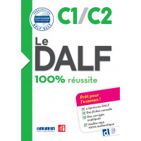 Le DALF C1/C2 100% Reussite Niveau 2017 Livre + Appli
