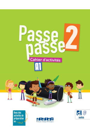 Passe-passe 2 Cahier d'Activites + Didier App (pratybos)