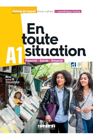 En Toute Situation A1 Livre + Cahier + Didier App