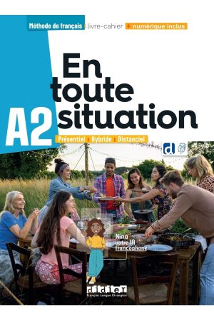 En Toute Situation A2 Livre + Cahier + Didier App