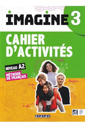 Imagine 3 Cahier d'Activites + Didier App (pratybos)