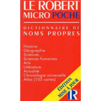 Le Robert Micro Poche Dictionnaire de Noms Propres