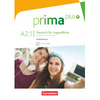 Prima Plus A2.1 AB + Interaktiven Ubungen Online (pratybos)