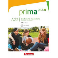Prima Plus A2.2 AB + Interaktiven Ubungen Online (pratybos)