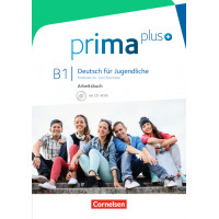 Prima Plus B1 AB + Interaktiven Ubungen Online (pratybos)
