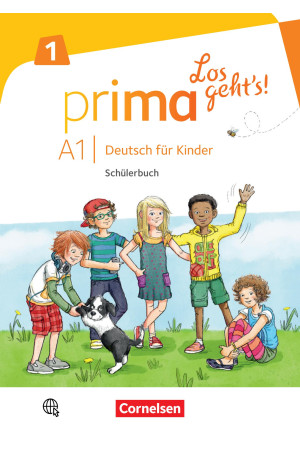 Prima Los geht s! 1 Schulerbuch + Audios Online (vadovėlis) - Prima Los geht s! | Litterula