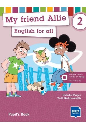 My friend Allie 2 Pre-A1 Pupil's book + Hybrid Edition (vadovėlis)