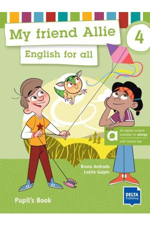 My friend Allie 4 A1.2 Pupil's book + Hybrid Edition (vadovėlis)