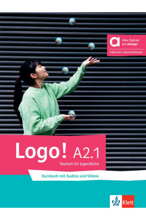 Logo! A2.1 Kursbuch + Audios & Videos mit Lizenzschlussel (vadovėlis)