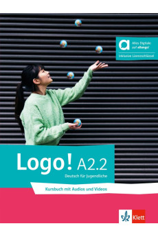 Logo! A2.2 Kursbuch + Audios & Videos mit Lizenzschlussel (vadovėlis)