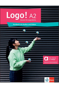Logo! A2 Kursbuch + Audios & Videos mit Lizenzschlussel (vadovėlis)
