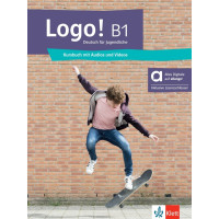 Logo! B1 Kursbuch + Audios & Videos mit Lizenzschlussel (vadovėlis)