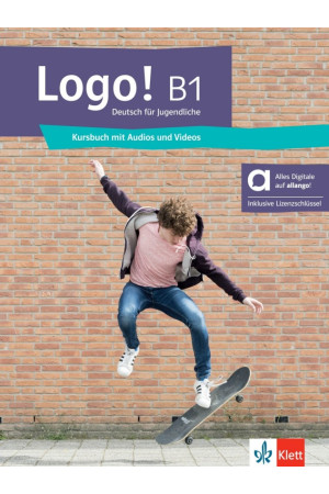 Logo! B1 Kursbuch + Audios & Videos mit Lizenzschlussel (vadovėlis)