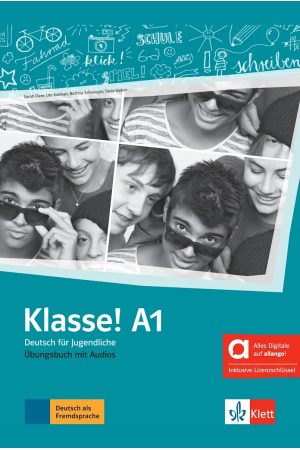 Klasse! A1 Ubungsbuch + Audios mit Lizenzschlussel (pratybos)