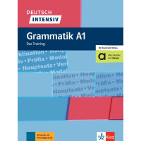 Deutsch Intensiv Grammatik A1 Buch + Videos auf Allango