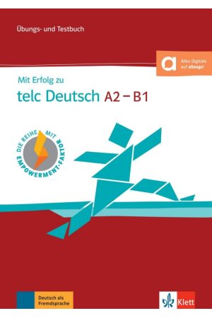 Mit Erfolg zu telc Deutsch A2/B1 Ubungsbuch und Testbuch  mit Digitalen Extras