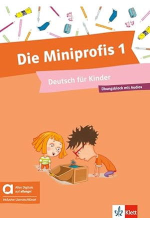 Die Miniprofis 1 UB mit Audios und Lizenzschlussel Allango (pratybos)