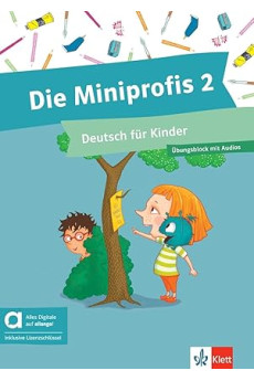 Die Miniprofis 2 UB mit Audios und Lizenzschlüssel allango (pratybos)