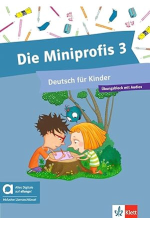 Die Miniprofis 3 UB mit Audios und Lizenzschlüssel allango (pratybos)