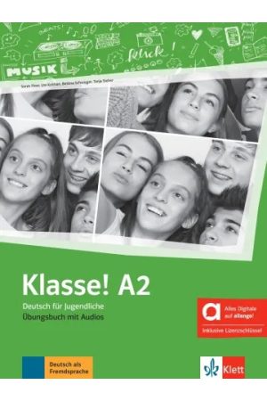 Klasse! A2 Ubungsbuch + Audios mit Lizenzschlussel (pratybos)