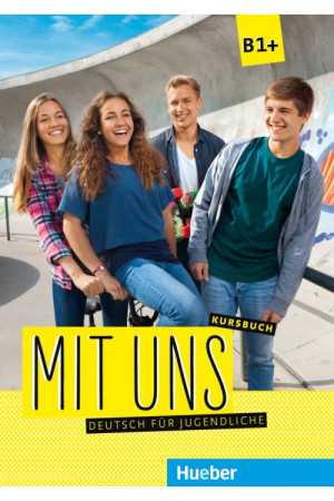 Mit uns B1+ Kursbuch (vadovėlis) - Mit uns | Litterula