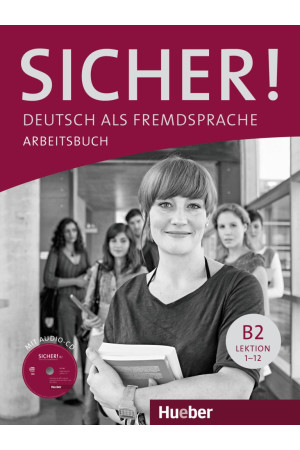 Sicher! B2 Lekt. 1-12 Arbeitsbuch + CD (pratybos) - Sicher! | Litterula