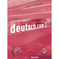 Deutsch.com 2 AB + CD (pratybos)