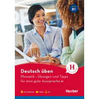 Deutsch Uben: Phonetik B1 Buch + Audio Online & App