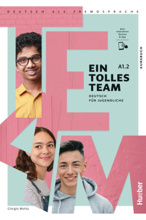 Ein tolles Team A1.2 Kursbuch + Interaktive Version (vadovėlis)