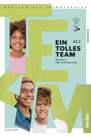 Ein tolles Team A2.2 Kursbuch + Interaktive Version (vadovėlis)