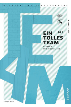 Ein tolles Team B1.1 Arbeitsbuch + Interaktive Version (pratybos)